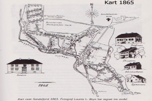 Bilde av Sandefjord 1865
